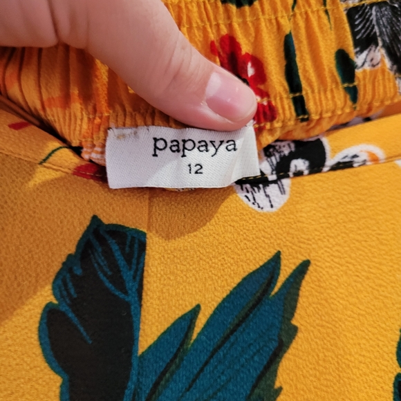 Chiffon wide leg flaural flower pants 🌼 - Picture 11 of 12